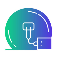 bio gass storage icon