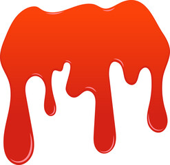 blood drop vector halloween decoration