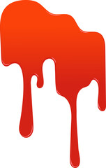 blood drop vector halloween decoration