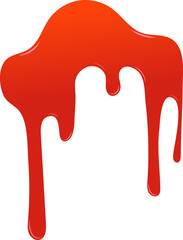 blood drop vector halloween decoration