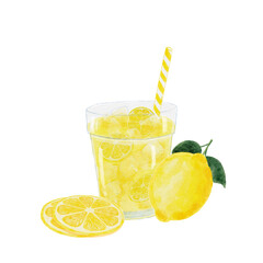  Watercolor Lemon and Lemonade: A Refreshing and Refreshingly Artistic Summer Delight