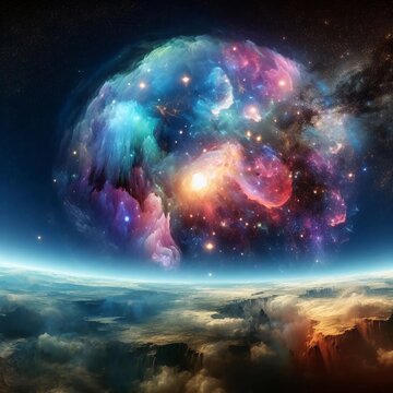 cosmos space photos of fantasy celestial objects