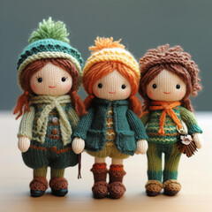 Knitting Dolls