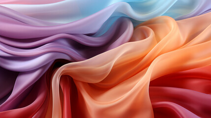 Obraz premium AI art gradient colors paint グラデーションペイント