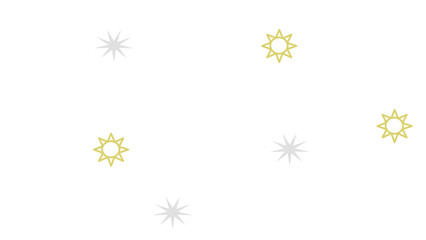 Beautiful background of star, present paper or gift wrapped. Cute design of wallpaper and postcard backdrop. Decorative pattern in Christmas festival concept.