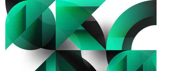 Geometric concept abstract design background