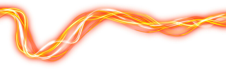 speed line elements and light effects
