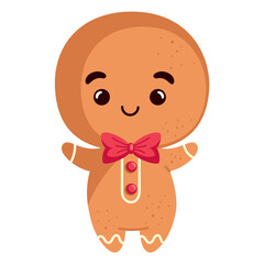 christmas character gingerbread man