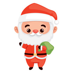 christmas character santa claus