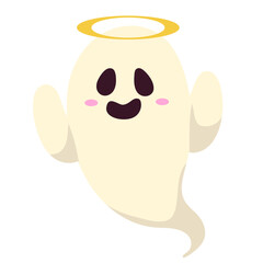 Cute Vector Ghost