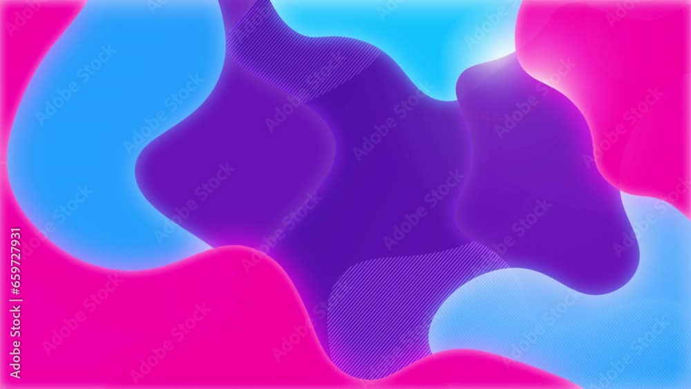 Wall mural abstract colorful shape background. neon colors and liquid gradients . colorful vibrant gradients 3d