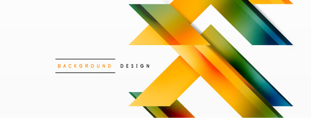 Dynamic minimalist abstraction with play of straight gradient lines. Interplay of colors and precise alignment creates an ever-moving tapestry, offering both simplicity and visual allure