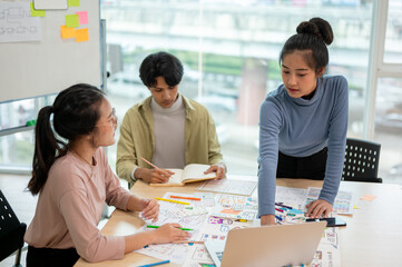 Professional and inspire UX UI designer team and engineer working together to get the best result.