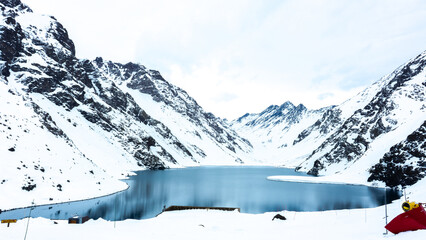 Lago na neve