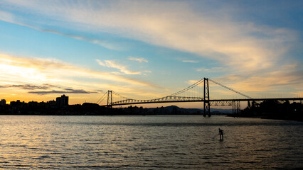 Fototapeta na wymiar Sunset na Ponte