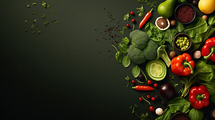 Fantastic Healthy Food Background