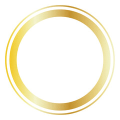 gold circle png transparent