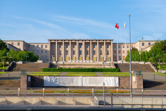 Grand National Assembly of Turkey (Turkish: Turkiye Buyuk Millet Meclisi, TBMM) is the parliament of Turkey in city center of Ankara, Turkey. 