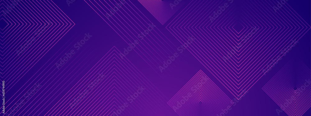 Canvas Prints purple violet abstract modern dynamic lines banner