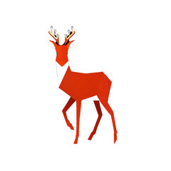 a snowy Christmas winter. Generative AI