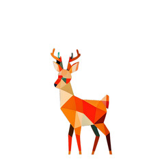 a snowy Christmas winter. Generative AI