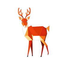 a snowy Christmas winter. Generative AI