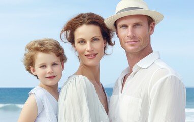 Fototapeta premium Family on a vacation