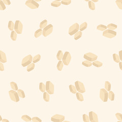 Tofu seamless pattern. Suitable for backgrounds, wallpapers, fabrics, textiles, wrapping papers, printed materials, and many more.