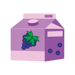 box grape beverage