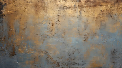 Metallic-Colored Background with Grunge Texture