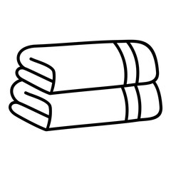 Bath Towel Set Icon