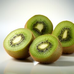 Fototapeta premium Kiwis sliced in half