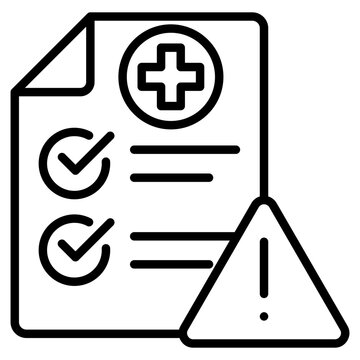 Crisis response protocols icon
