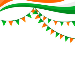 Obraz premium India flag for republic day and independence