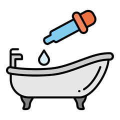 Bath Oil Icon