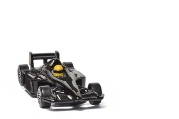 Isolated small car toy. has clipping path