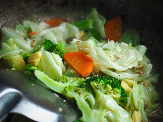 stir-fried mix vegetables