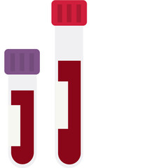 tube with blood