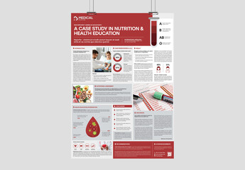 Medical Case Study Poster Layout