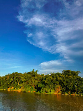 river and sky