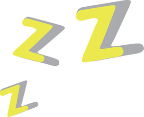 爆睡してるイメージのイラスト