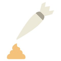 pastry cream. frosting cream