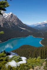 lake in the mountains