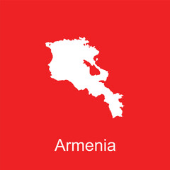 armenia map icon vector illustration design