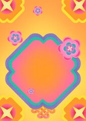 Creative Typography Design for the Year of the Dragon Spring Festival Auspicious Character