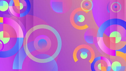 Colorful colourful modern abstract gradient background geometric with dynamic shapes composition. Vector illustration