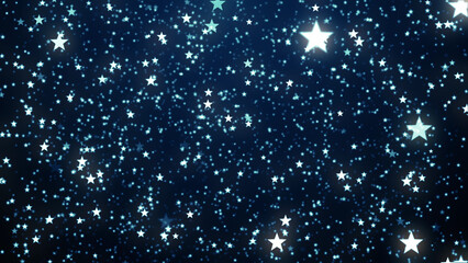 Particles abstract blue event game trailer titles cinematic openers digital technology concert background