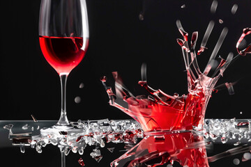 Wine Metamorphosis AI Generated