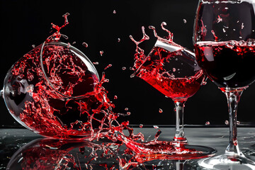 Wine Metamorphosis AI Generated