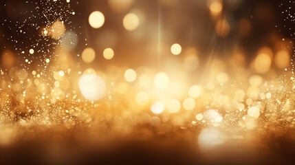 Bright gold Christmas background